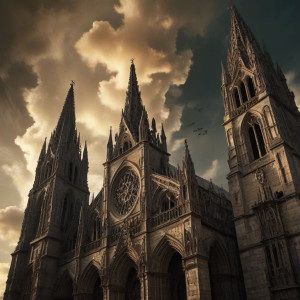 Cloud over medieval Gothic cathedral.jpg