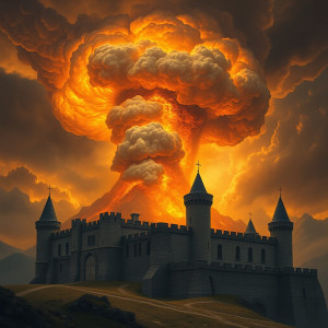 Giant pyroclastic cloud over medieval castle.jpg