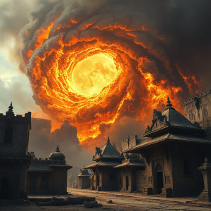 Giant fiery tornado in ancient city - JFL.jpg