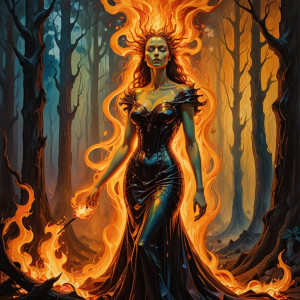 Beautiful woman consumed by flames of Love - DXL.jpg