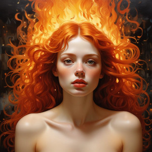 Beautiful woman consumed by flames of Love - FXL.jpg