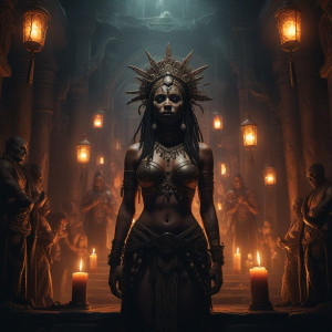 Voodoo priestess presides over a congregation of assassins - RVXL5.jpg