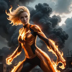 Superwoman in flames.webp
