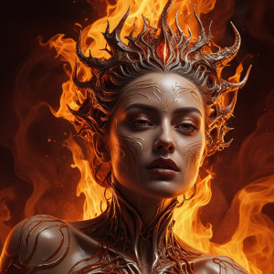 Platinum woman engulfed by a roaring flame - RVXL5.jpg