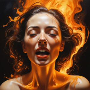 Platinum woman engulfed by a roaring flame - MDXL.jpg