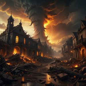 Apocalyptic tornado ravaging everything in its path in medieval city - AXL.jpg