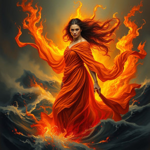 Beautiful woman rising from the lake of fire.jpg