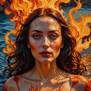 Beautiful woman rising from the lake of fire - DXL.jpg