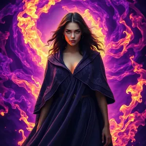 Woman in purple flame.webp