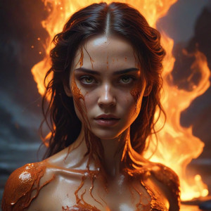 Beautiful woman rising from the lake of fire - MDXL.jpg