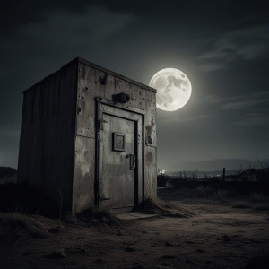 Nuclear bunker in apocalyptic landscape under black moon.jpg