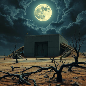 Nuclear bunker in apocalyptic landscape under black moon - FS.jpg