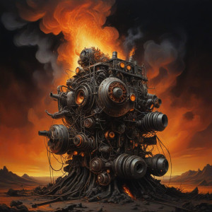 Engine of destruction in apocalyptic landscape - RVXL5.jpg
