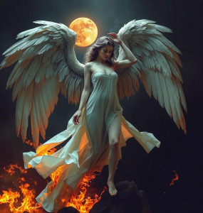 Female angel in flames under blood moon - JFL.jpg