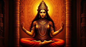 Kundalini goddess in Hindu temple - GIF.jpg