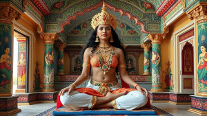 Kundalini goddess in Hindu temple - JFL1.jpg