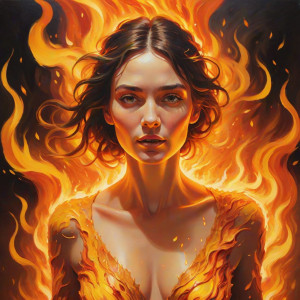 Beautiful woman walking through flames - CCXL.jpg