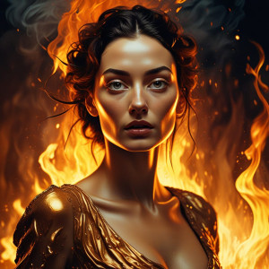 Beautiful woman walking through flames - FXL.jpg
