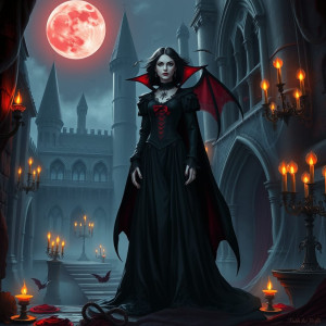 Miss Dracula in haunted medieval castle.jpg