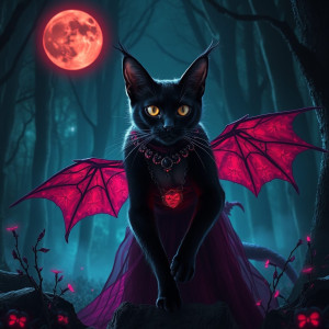 Hellcat par excellence in magical forest.jpg