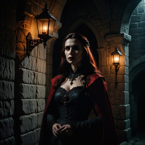 Lady Dracula in haunted medieval castle.jpg