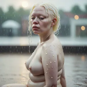 Голая пышечка под дождём.webp
