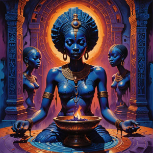 Melting pot in African temple under black moon.jpg