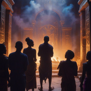 Melting pot in African temple under black moon - RVXL5.jpg