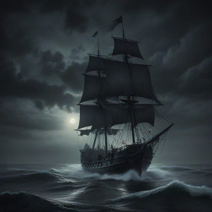 Ghost cruiser in Devil's Sea under Black Moon - О9.jpg