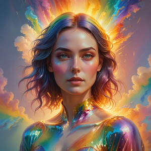 Rainbow aura of a beautiful woman - DXL.jpg