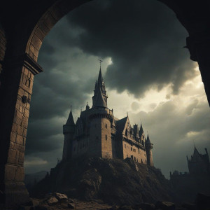 Medieval castle on the Hill.jpg
