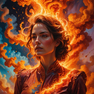Beautiful woman inside a burning plasma cloud - DXL.jpg