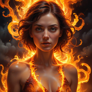 Beautiful woman inside a burning plasma cloud - AXL.jpg