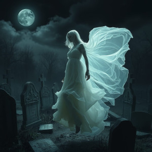 Transparent female ghost in abandoned cemetery under black moon.jpg