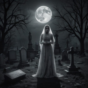 Transparent female ghost in abandoned cemetery - RVXL5.jpg