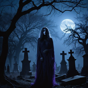 Transparent female ghost in abandoned cemetery - FХL.jpg