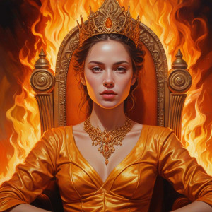 Beautiful woman on a burning throne - RV5.jpg