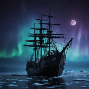 Frozen ghost ship in the Arctic under black moon - RV5.jpg