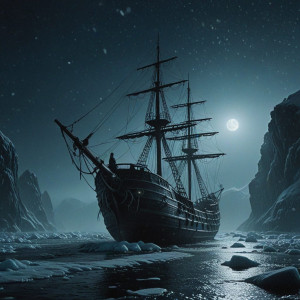 Frozen ghost ship in the Arctic under black moon - RV4.jpg