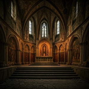 Beautiful altar in abandoned monastery.jpg