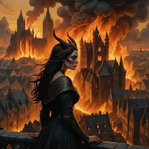 demoness-watching-as-the-medieval-city-burns-to-the-ground.webp