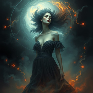 Whirlpool of demonic thoughts inside the head of a beautiful woman.jpg