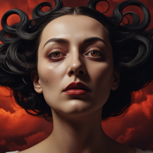 Whirlpool of demonic thoughts inside the head of a beautiful woman - RV5.jpg