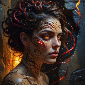 Whirlpool of demonic thoughts inside the head of a beautiful woman - BXL.jpg