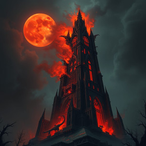 Giant burning tower under blood moon - FS.jpg