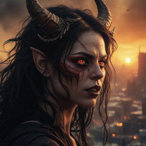 Face of a beautiful demoness over apocalyptic city - RV5.jpg