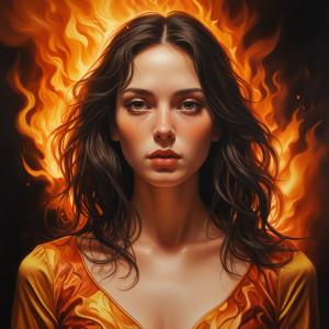 Beautiful woman burning in a hellfire - RV5.jpg