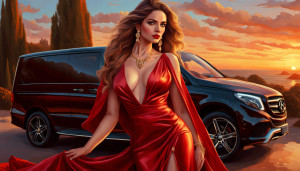 Royally beautiful woman in long red dress - CCX.jpg