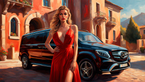 Royally beautiful woman in long red dress - CCX1.jpg