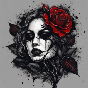 Woman's head with a rose.jpg